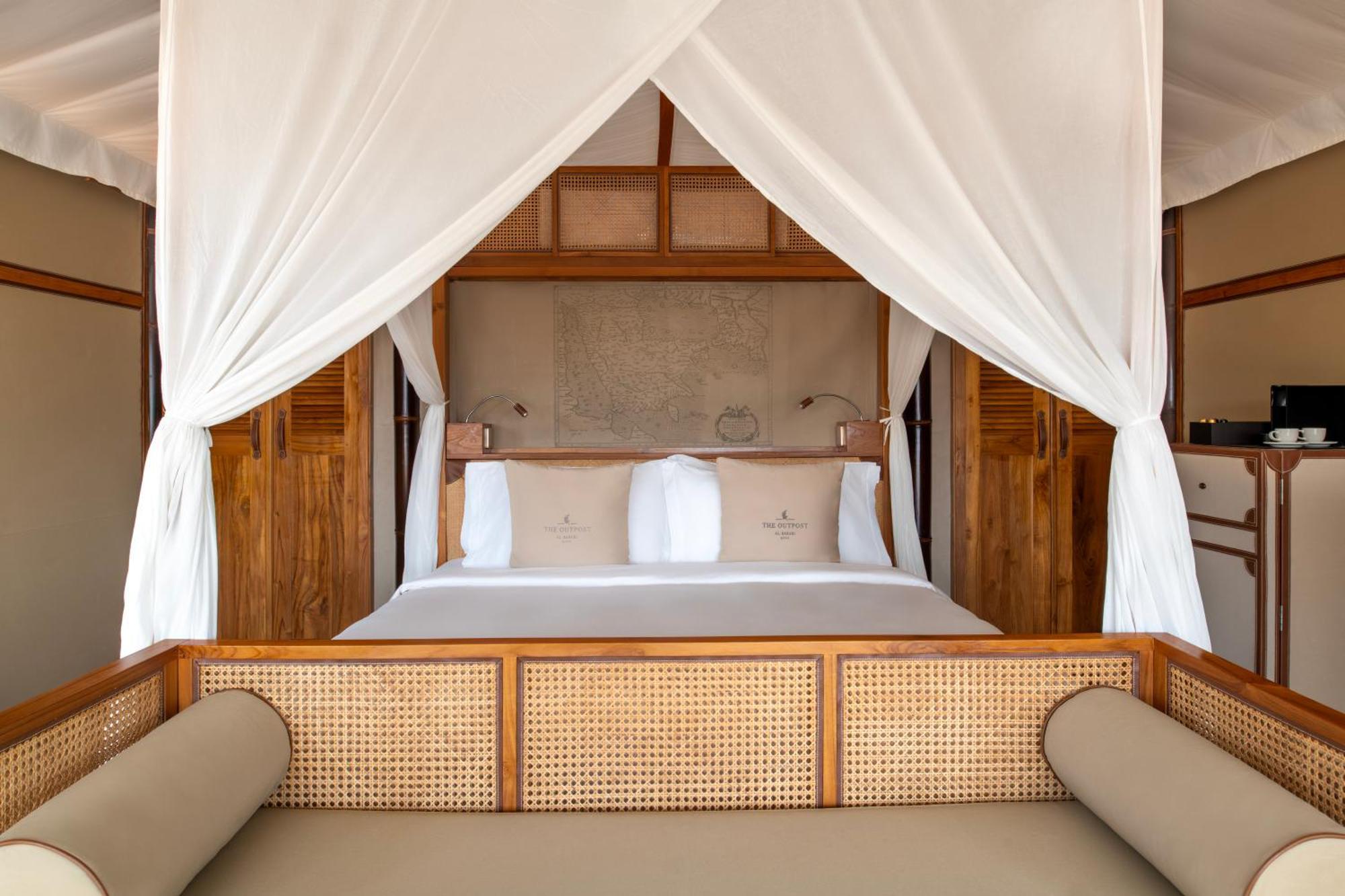 The Outpost Al Barari Camp Hotel Месайед Екстериор снимка