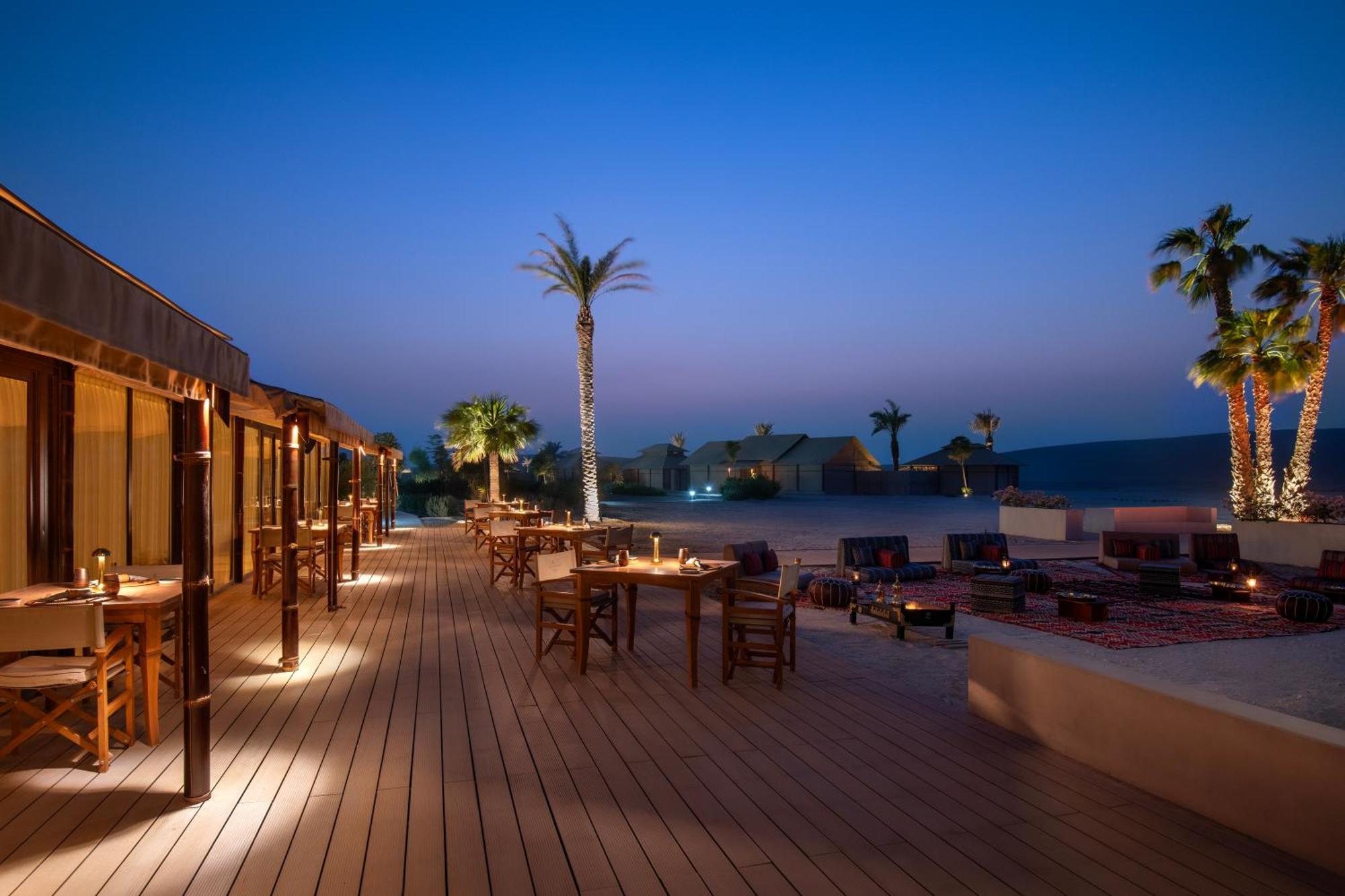 The Outpost Al Barari Camp Hotel Месайед Екстериор снимка