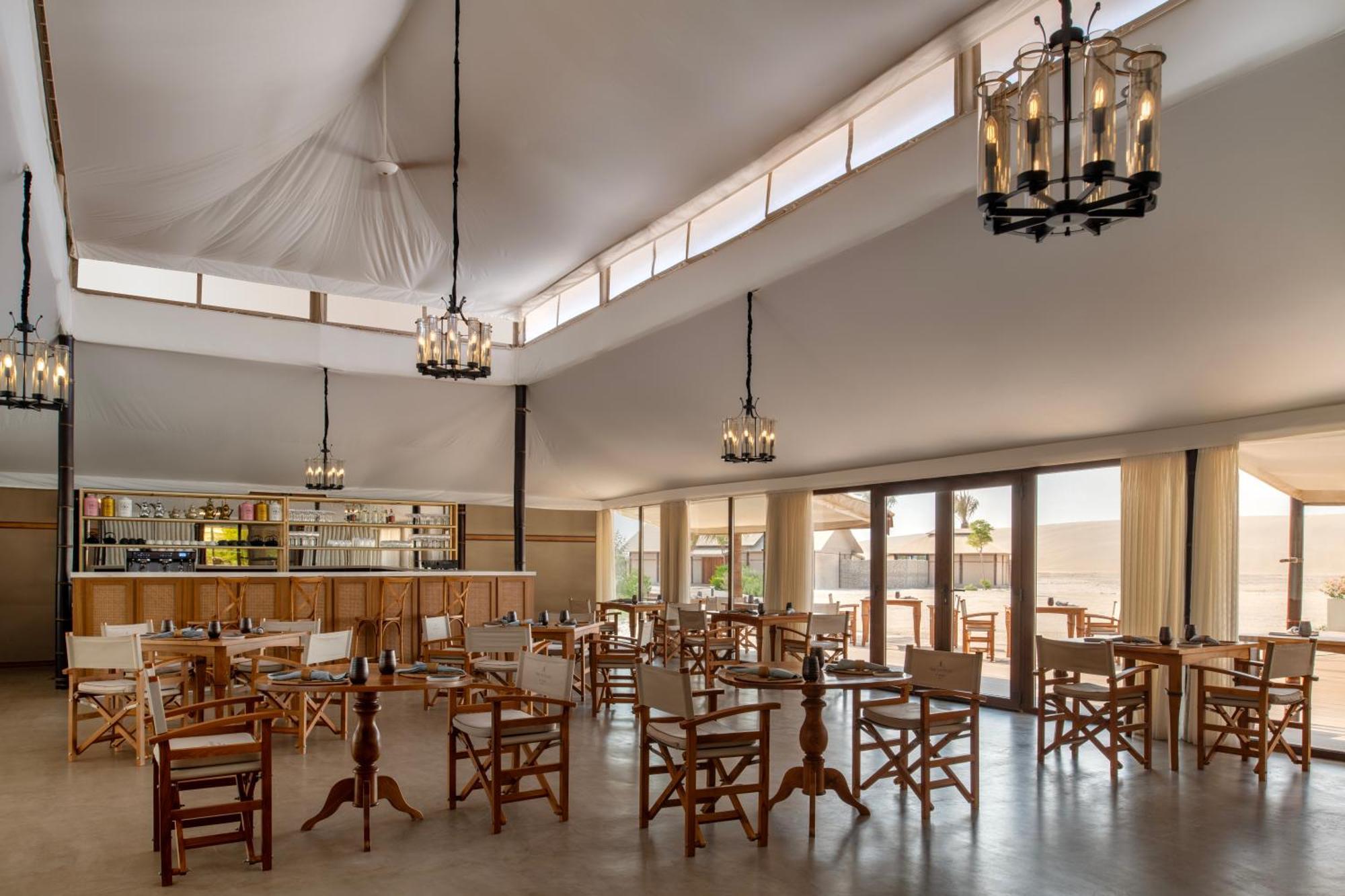 The Outpost Al Barari Camp Hotel Месайед Екстериор снимка